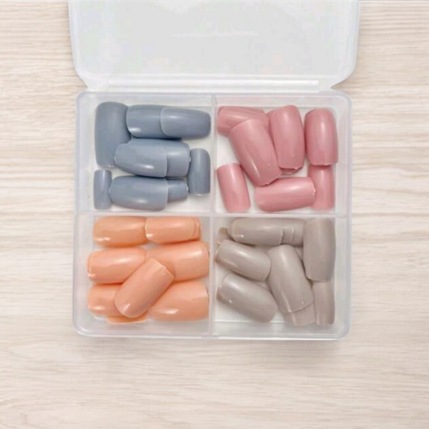 Set plaknagels 96 stuks | Verschillende kleuren - FutureStoreNL
