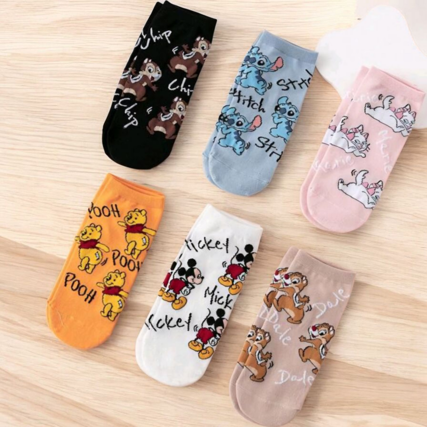 Disney sneakersokken | 6 paar (39-42) - FutureStoreNL