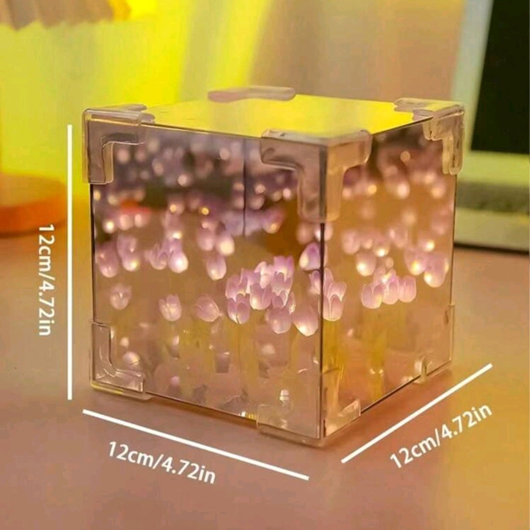 DIY tulp infinity kubus lamp - FutureStoreNL