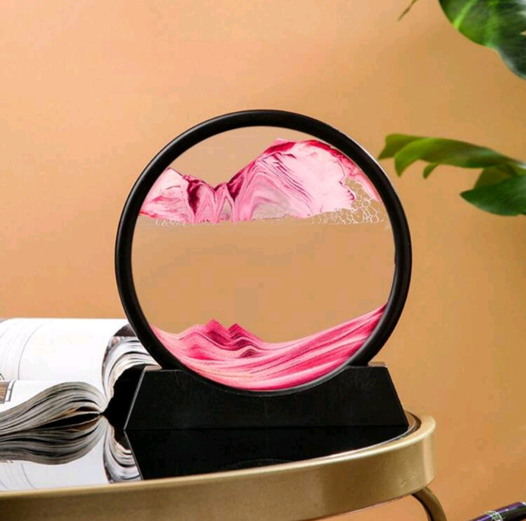 Zandschilderij roze - FutureStoreNL