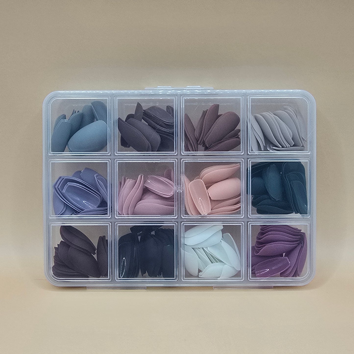 Basic set nepnagels / plaknagels MAT - 288 stks - FutureStoreNL
