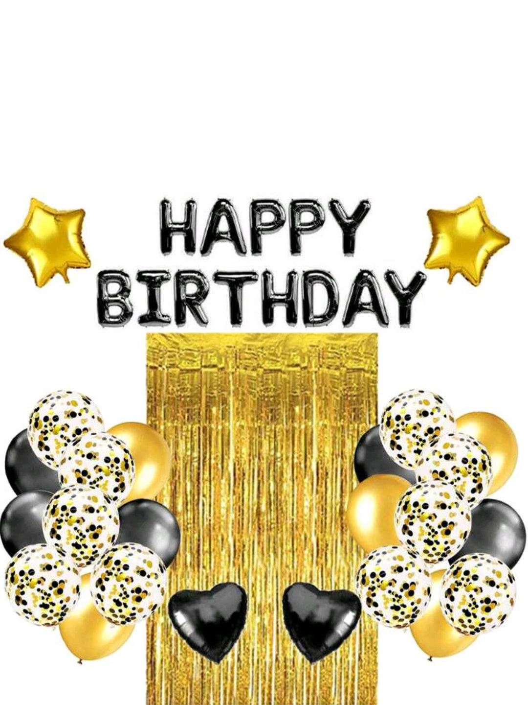 Happy Birthday set diverse kleuren - FutureStoreNL