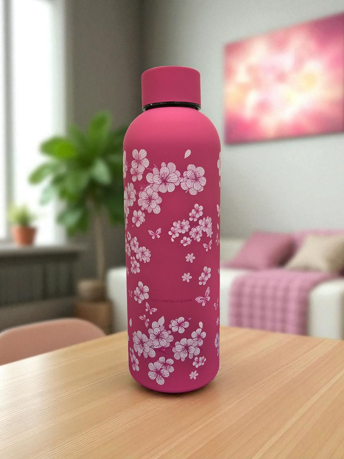 Thermofles 500 ml – Sakura Design | Roze, Paars of Zwart - FutureStoreNL