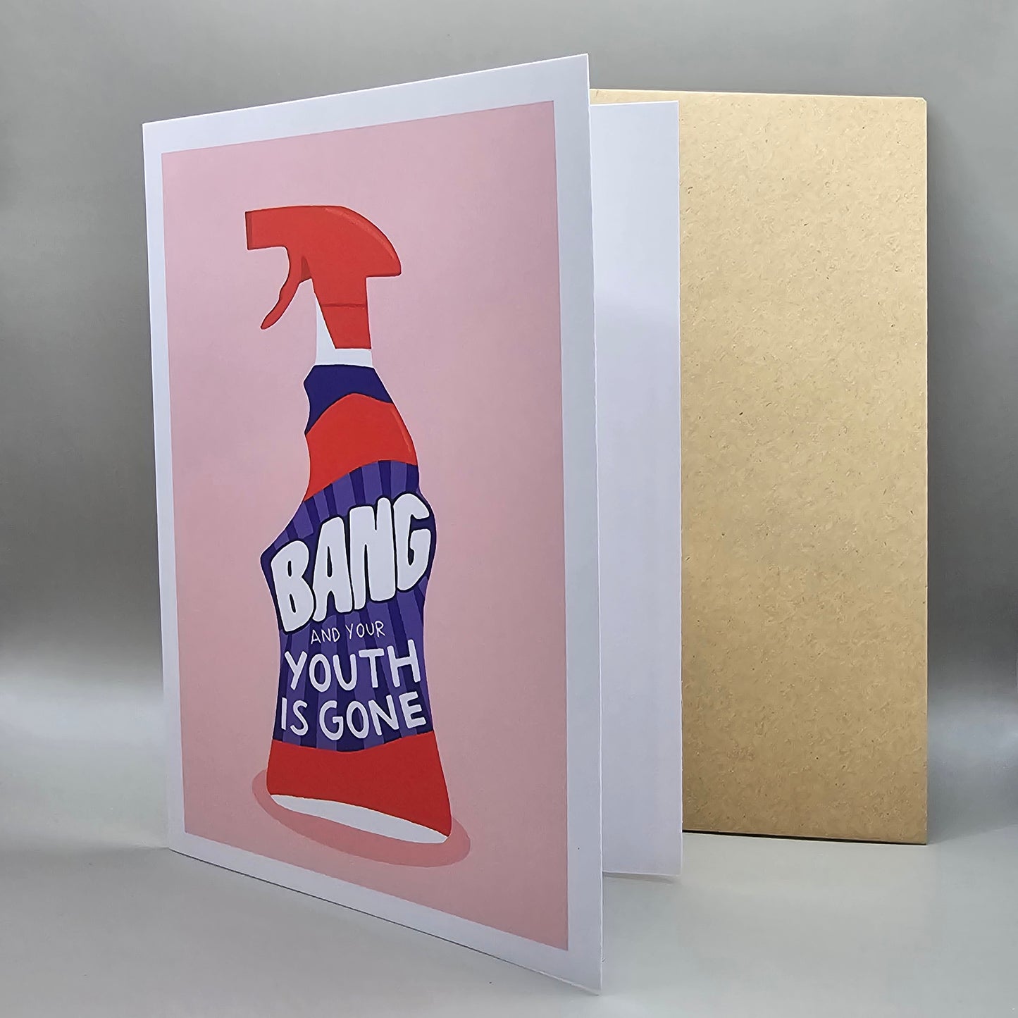 Verjaardagskaart BANG - FutureStoreNL