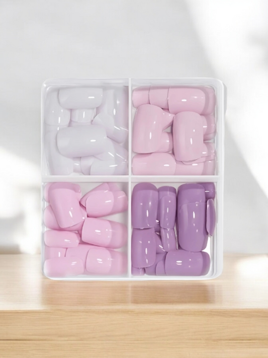 Set plaknagels 96 stuks | Verschillende kleuren - FutureStoreNL