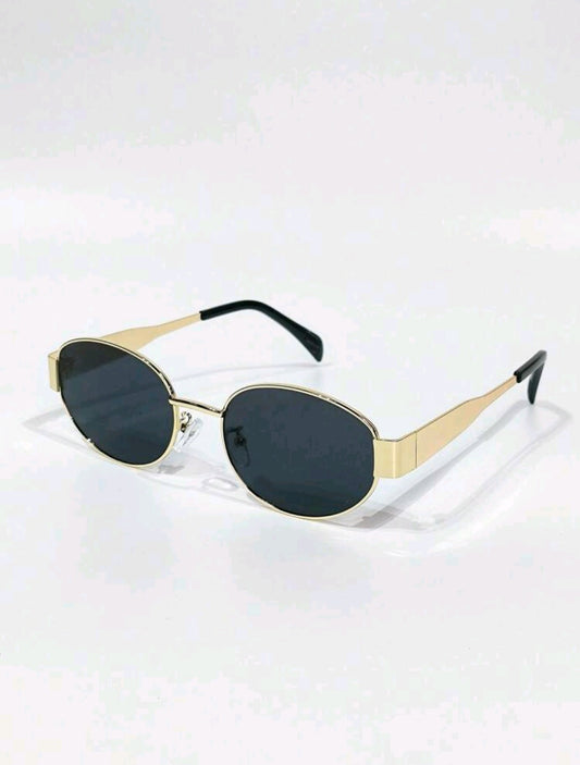 Vintage Ovale Zonnebril - FutureStoreNL