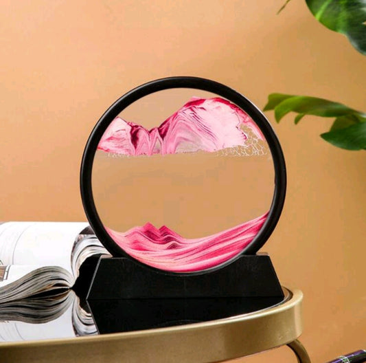 Zandschilderij roze - FutureStoreNL