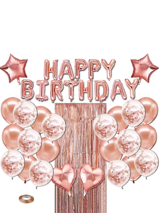 Happy Birthday set diverse kleuren - FutureStoreNL
