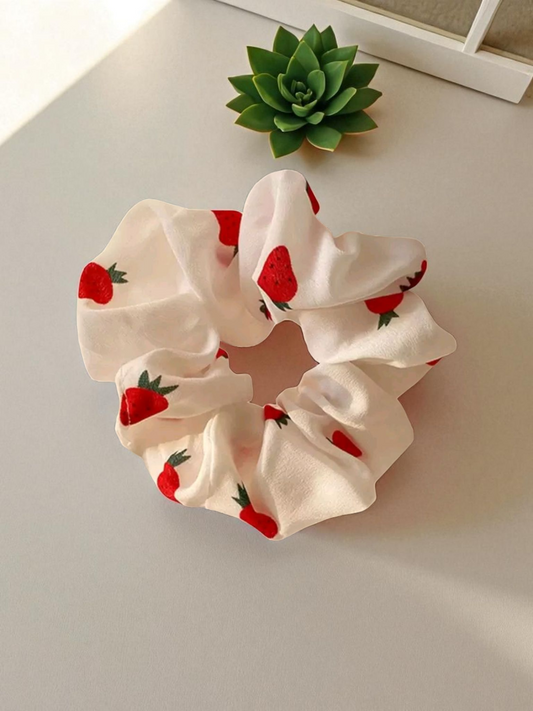Aardbei scrunchie - FutureStoreNL