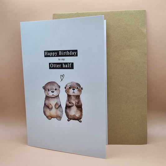 Happy birthday otter half - FutureStoreNL