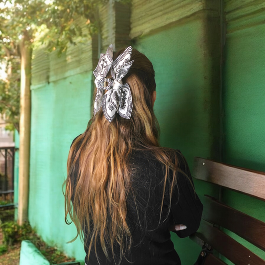 Paisley Bow haarclip - FutureStoreNL